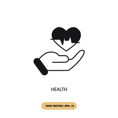 health icons  symbol vector elements for infographic web