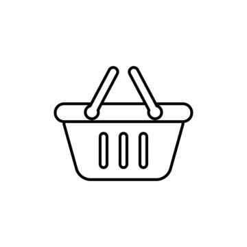 Basket cart icon vector design templates