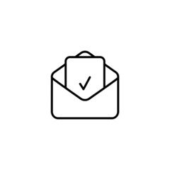 Mail icon. Envelope sign. Vector Illustration. Email icon. Letter icon. Transparent background. eps 10