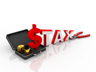 3d rendering usd Dollar symbol with gold coin