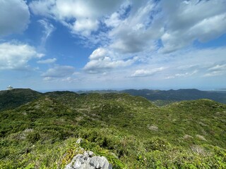 Fototapeta na wymiar The Mountaintop of Katsudake