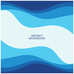 Abstract Water wave design background