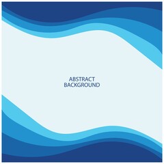 Abstract Water wave design background
