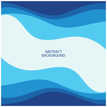 Abstract Water wave design background