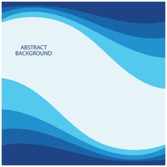 Abstract Water wave design background