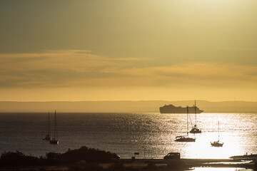 Atardecer en BCS