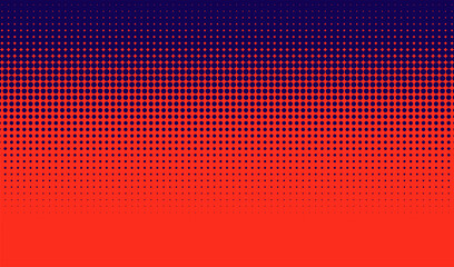 abstract red blue halftone gradient design background banner concept