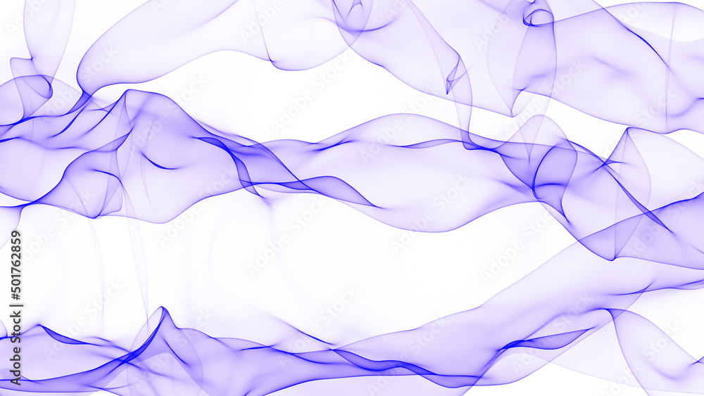 Poster flow curtain. computer generated 3d render