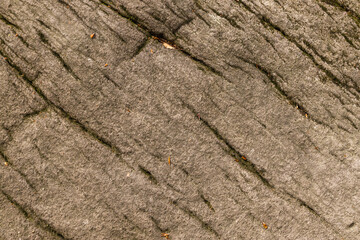 Close up view of grey textured stone.
