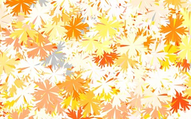 Light Pink, Green vector abstract pattern with trees, branches.