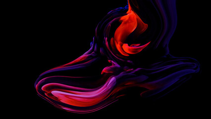 Obraz premium Modern color design background, Gradient colorful abstract background, smooth and relax concept,
