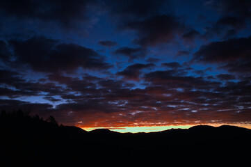Obraz premium New Mexico Sunrise.