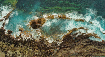 Aerial photography of land- and naturescapes in Tenerife, Spain.