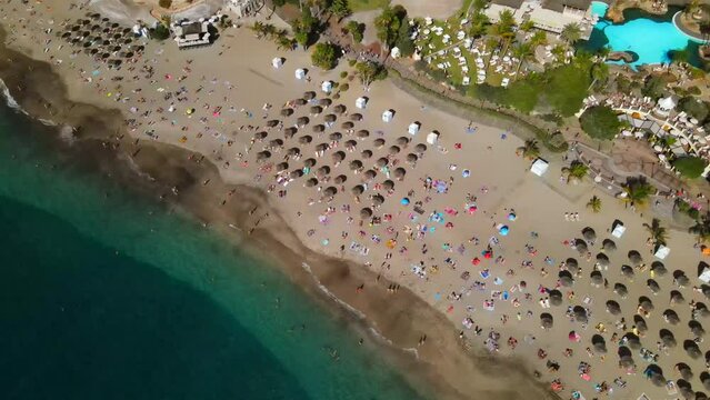 Playa del Duque in Tenerife, Spain