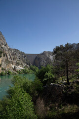 river in the mountains