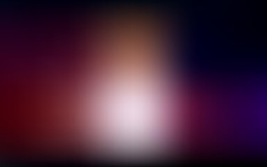 Dark pink, red vector blurred backdrop.