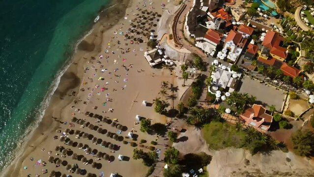 Playa del Duque in Tenerife, Spain