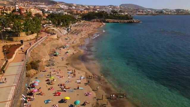 Playa del Duque in Tenerife, Spain
