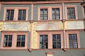 Görlitz - Untermarkt Sonnenuhren