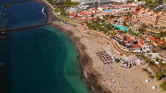 Playa del Duque in Tenerife, Spain