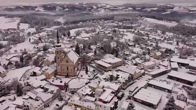 Pischelsdorf am Kulm bei Schnee