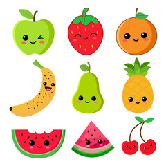 Cute fruits
