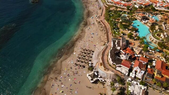 Playa del Duque in Tenerife, Spain