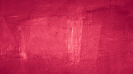 red abstract painted concrete wall texture background