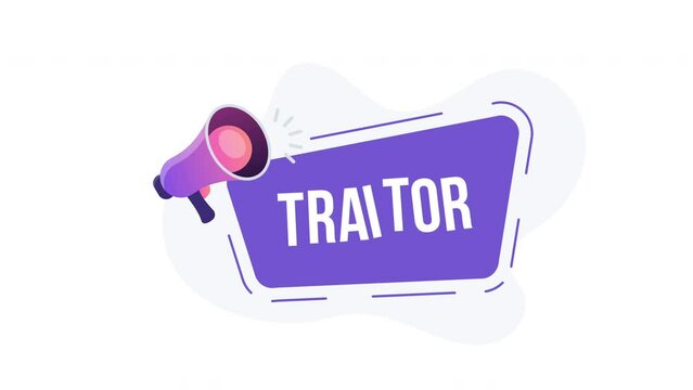 definition of traitor Stock Photo