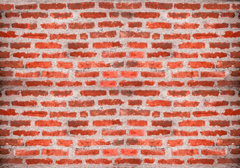 red brick wall background