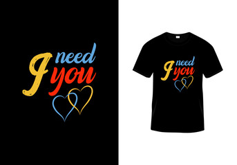 Creative typography t-shirt design. Lettering t-shirt design vector template