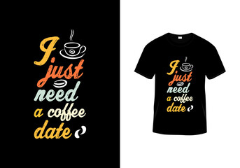 Creative typography t-shirt design. Lettering t-shirt design vector template