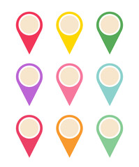 map tag vector flat set