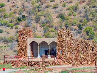 Sunny view of The Holy City of the Wichitas