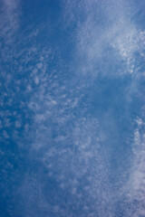 texture of blue sky with clouds