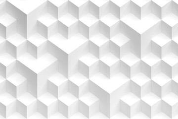 Creative Cube Concept. Monochrome Corporate Template