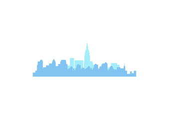 Fototapeta premium city skyline vector