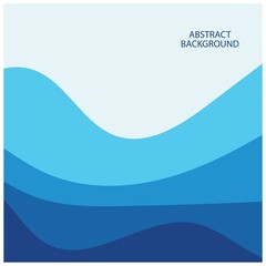 Abstract Water wave design background