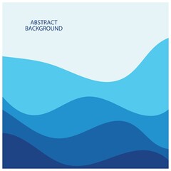Obraz premium Abstract Water wave design background