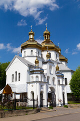 Fototapeta na wymiar Orthodox Church of St. Nicholas outdoor. Busk city. Lviv region. Ukraine.