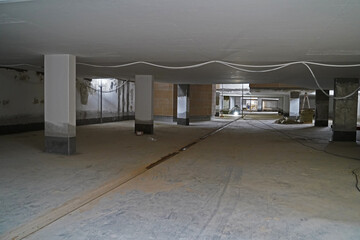 Housing construction on a building site Halle an der Saale