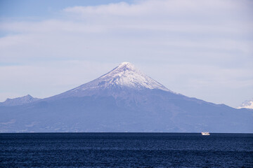 Osorno volcano and the Llanquihue lake