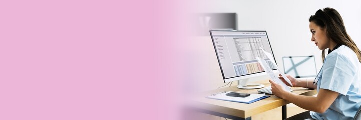 Medical Bill Codes And Spreadsheet Data