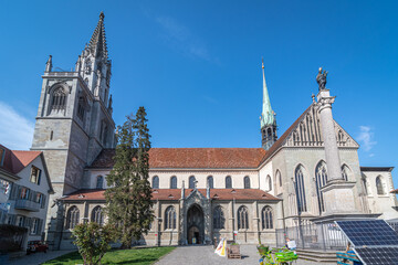 The catholic church cathedral Münster in Konstanz, Constance, Germany, Europe
