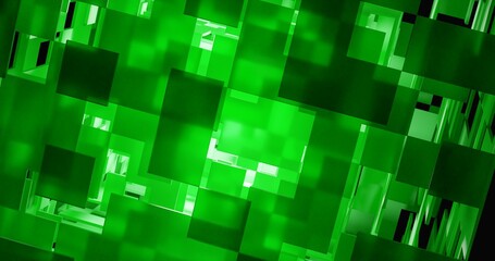 abstract 3d background with squares