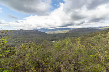 natural landscape of the city of São Gonçalo do Rio Preto, State of Minas Gerais, Brazil