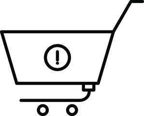 Unique Line Black Icon