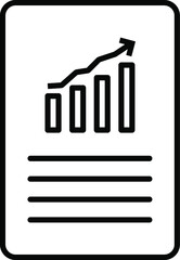 Unique Line Black Icon