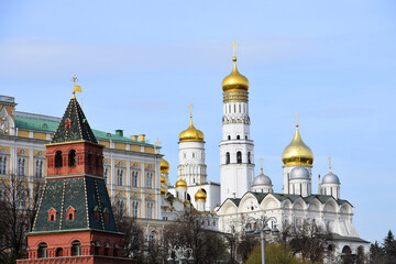 Fototapeta na wymiar Moscow Kremlin architecture 