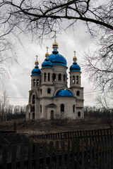 Verlassene Ostkirche orthodoxe Kirche in der Ukraine